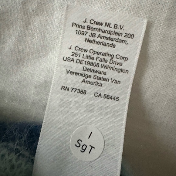 NWT Madewell Blue and Cream Striped Sweater - Picture 10 of 10